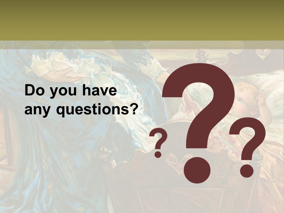 Older Calm Senior PowerPoint Template