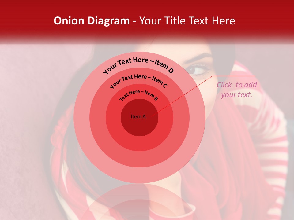 White Family Standing PowerPoint Template