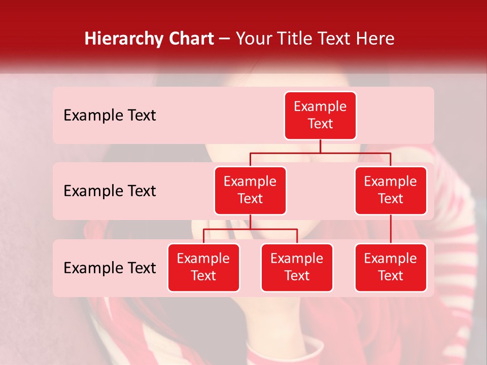 White Family Standing PowerPoint Template