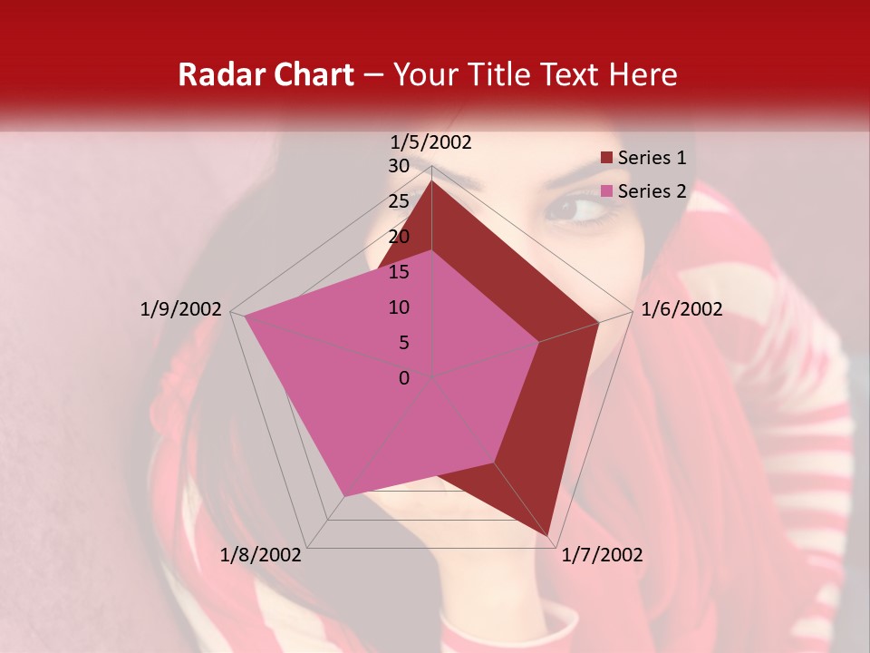 White Family Standing PowerPoint Template