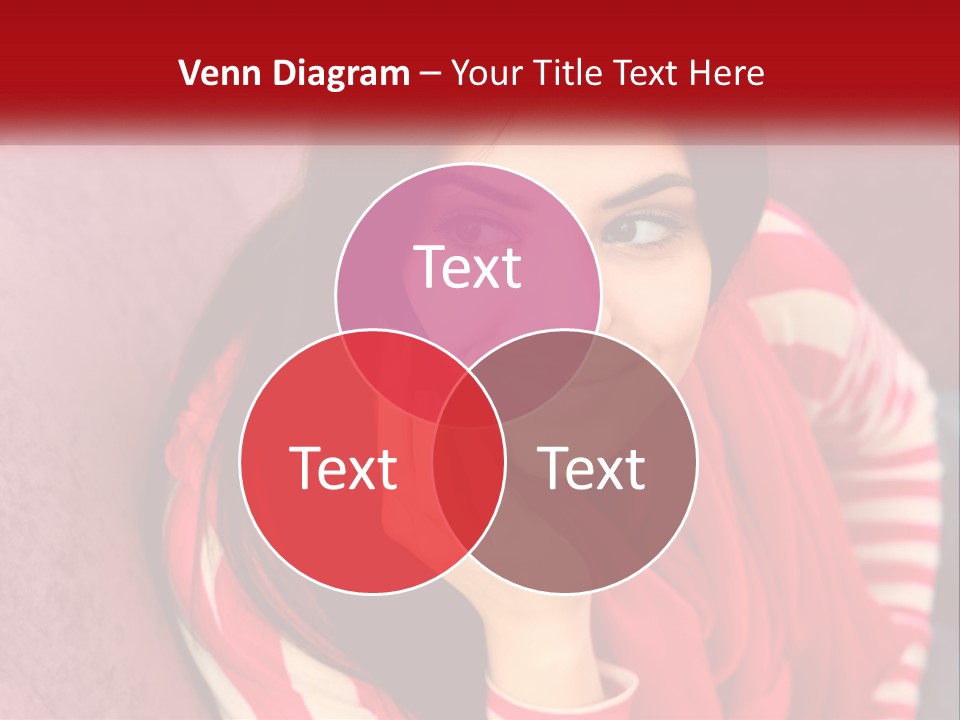 White Family Standing PowerPoint Template