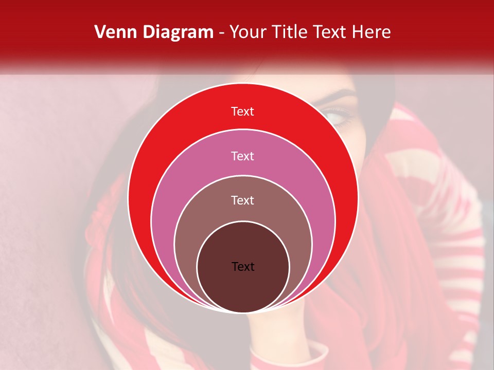 White Family Standing PowerPoint Template