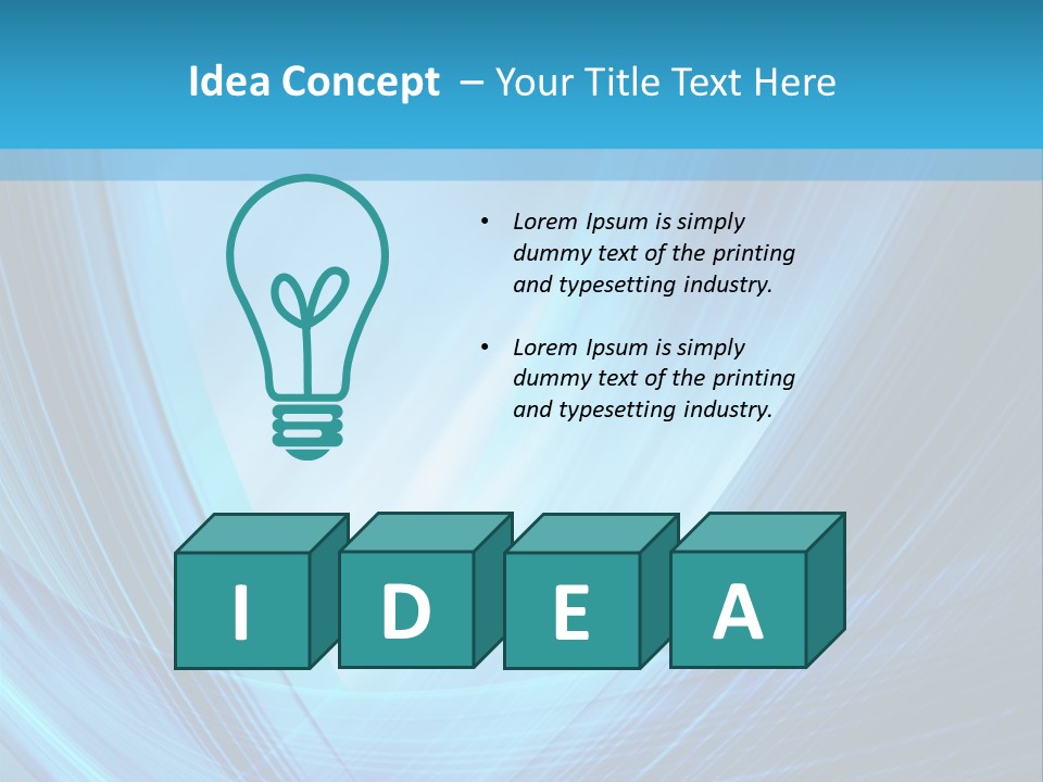 Sand Coast Water PowerPoint Template