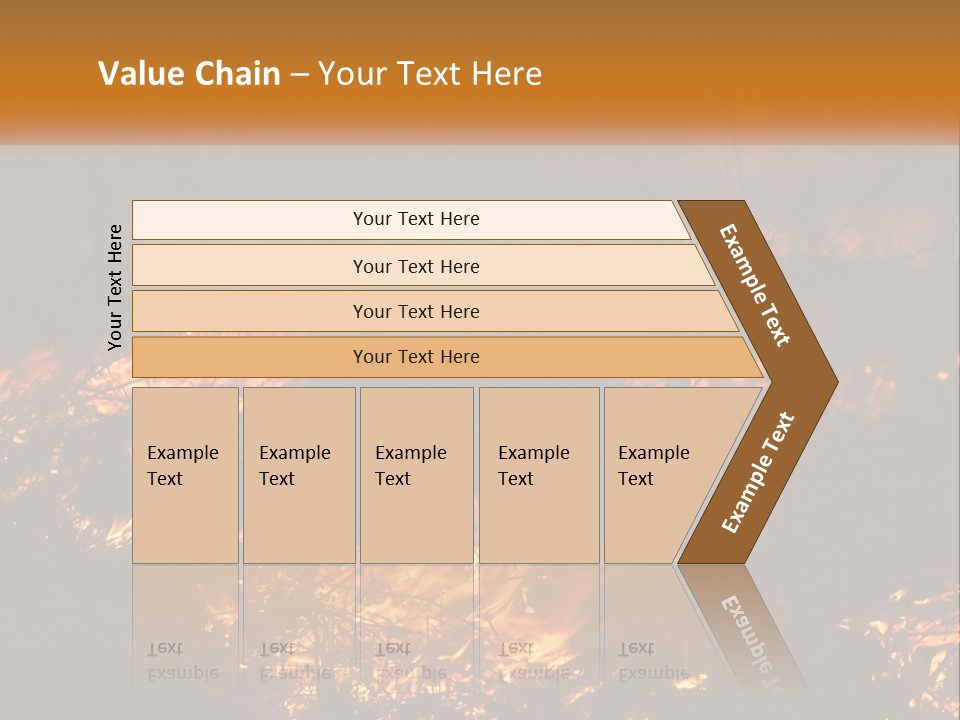 Sunset Parent Caucasian PowerPoint Template