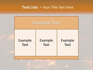 Sunset Parent Caucasian PowerPoint Template