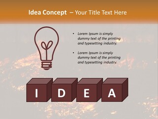 Sunset Parent Caucasian PowerPoint Template