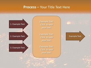 Sunset Parent Caucasian PowerPoint Template