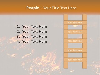 Sunset Parent Caucasian PowerPoint Template