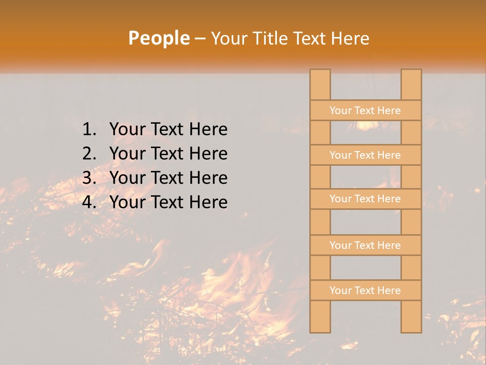 Sunset Parent Caucasian PowerPoint Template