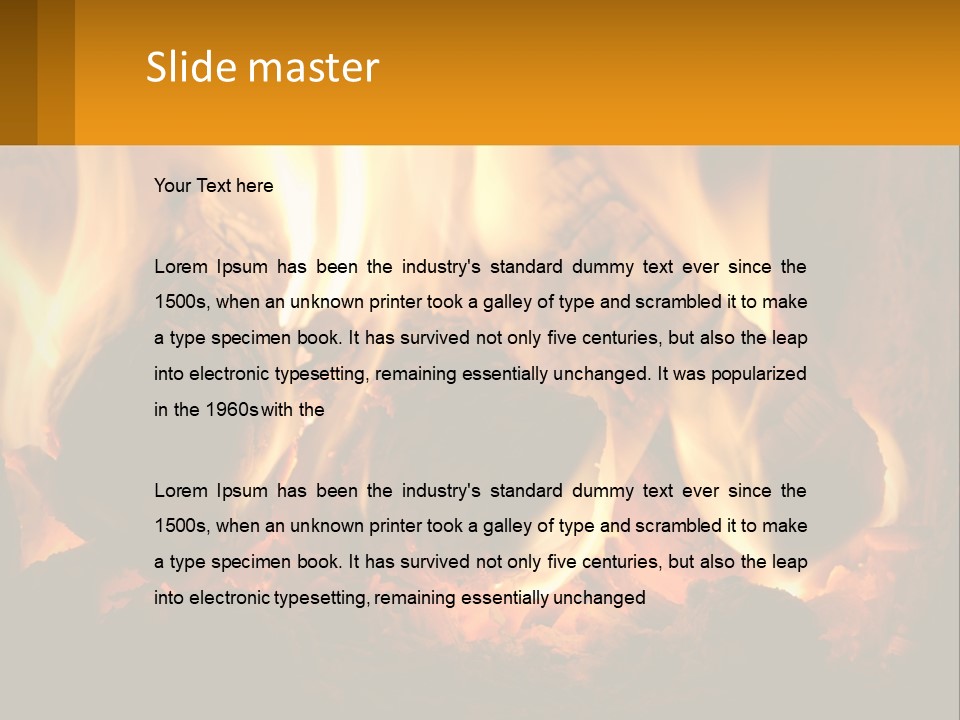 Coast Pensioner Calm PowerPoint Template