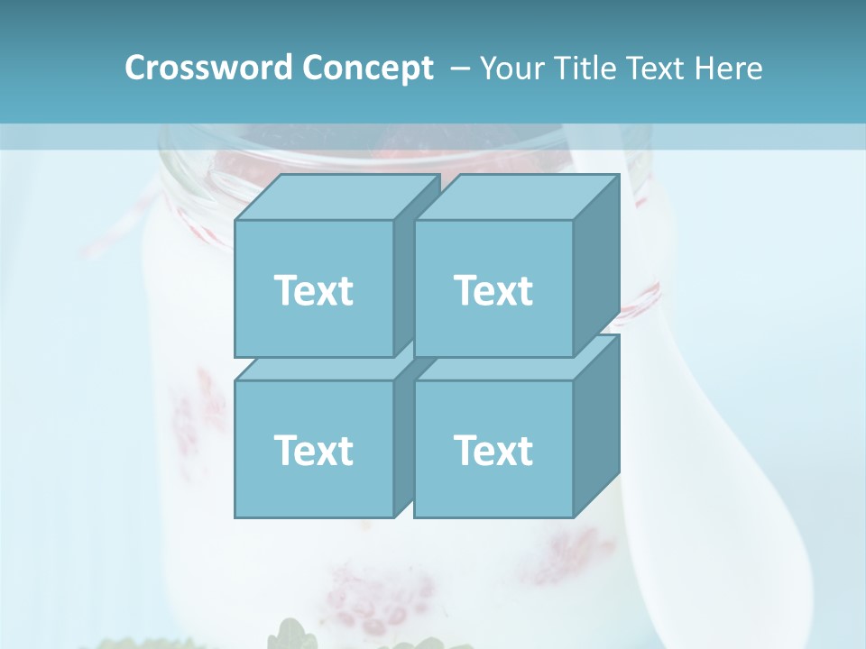 Single Calm Water PowerPoint Template