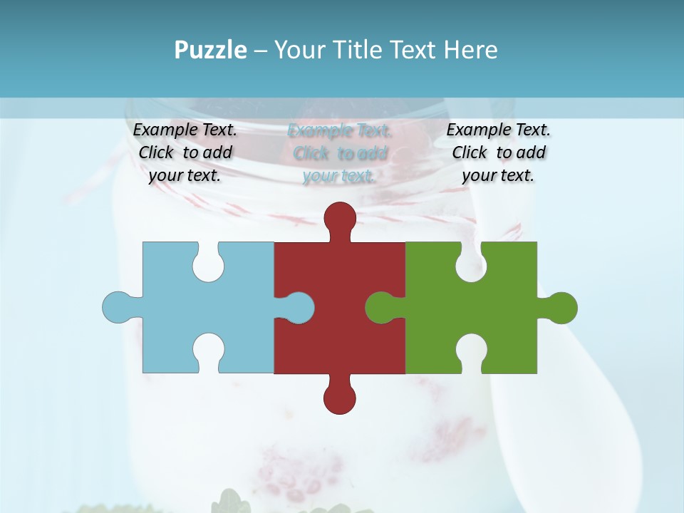 Single Calm Water PowerPoint Template