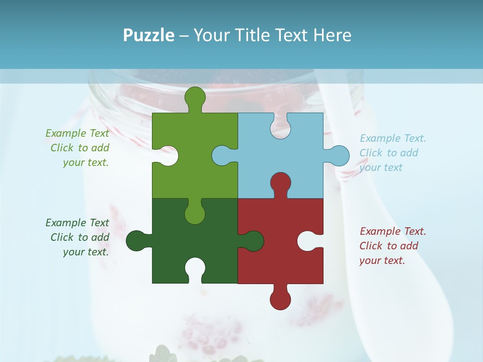 Single Calm Water PowerPoint Template