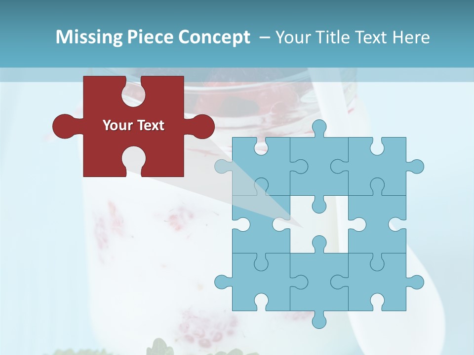 Single Calm Water PowerPoint Template