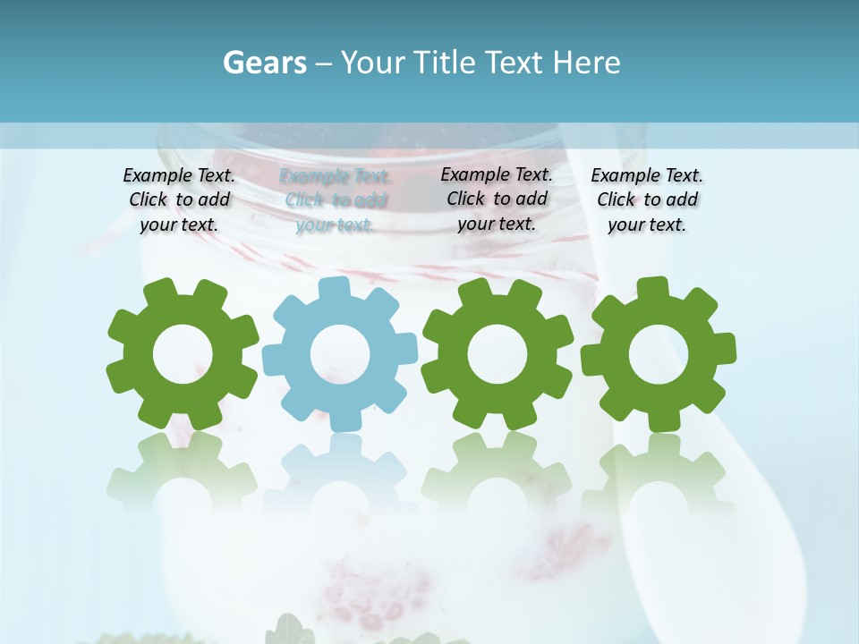 Single Calm Water PowerPoint Template