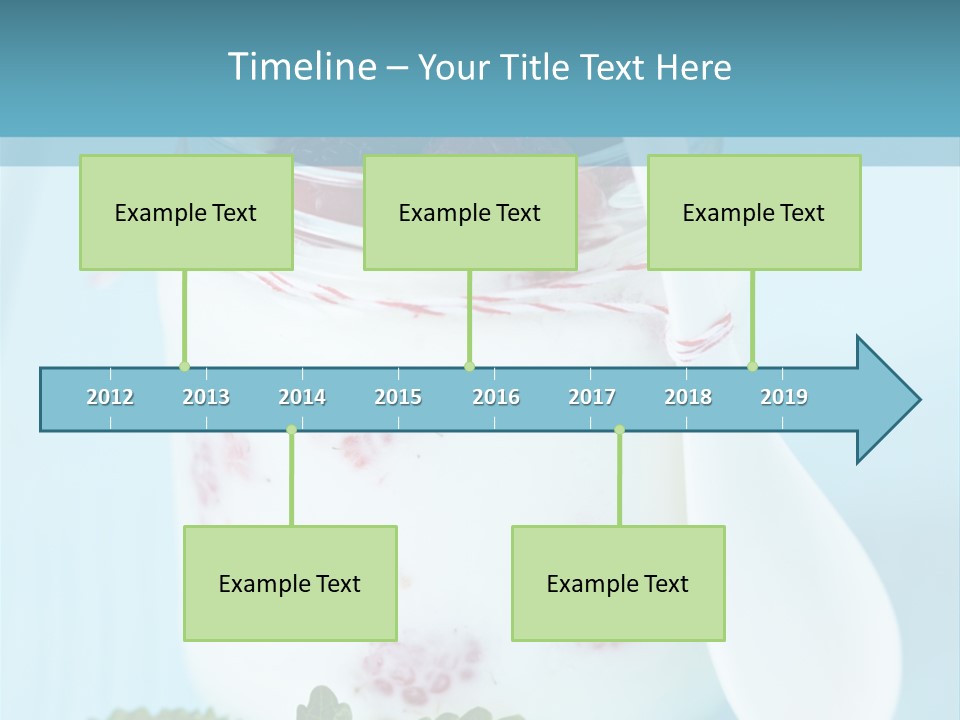 Single Calm Water PowerPoint Template
