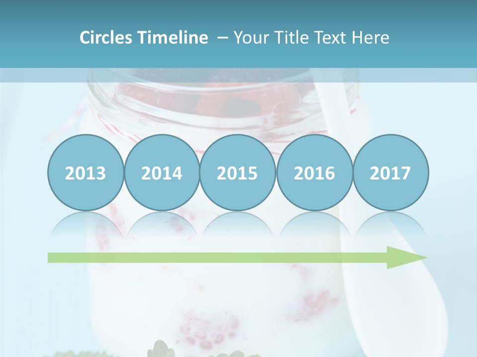 Single Calm Water PowerPoint Template