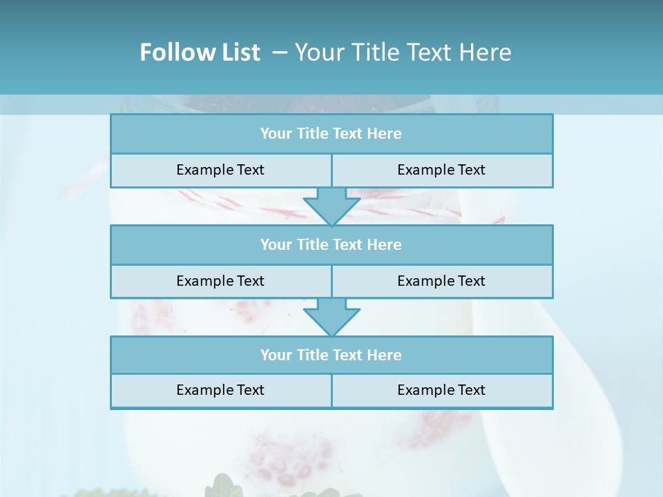 Single Calm Water PowerPoint Template