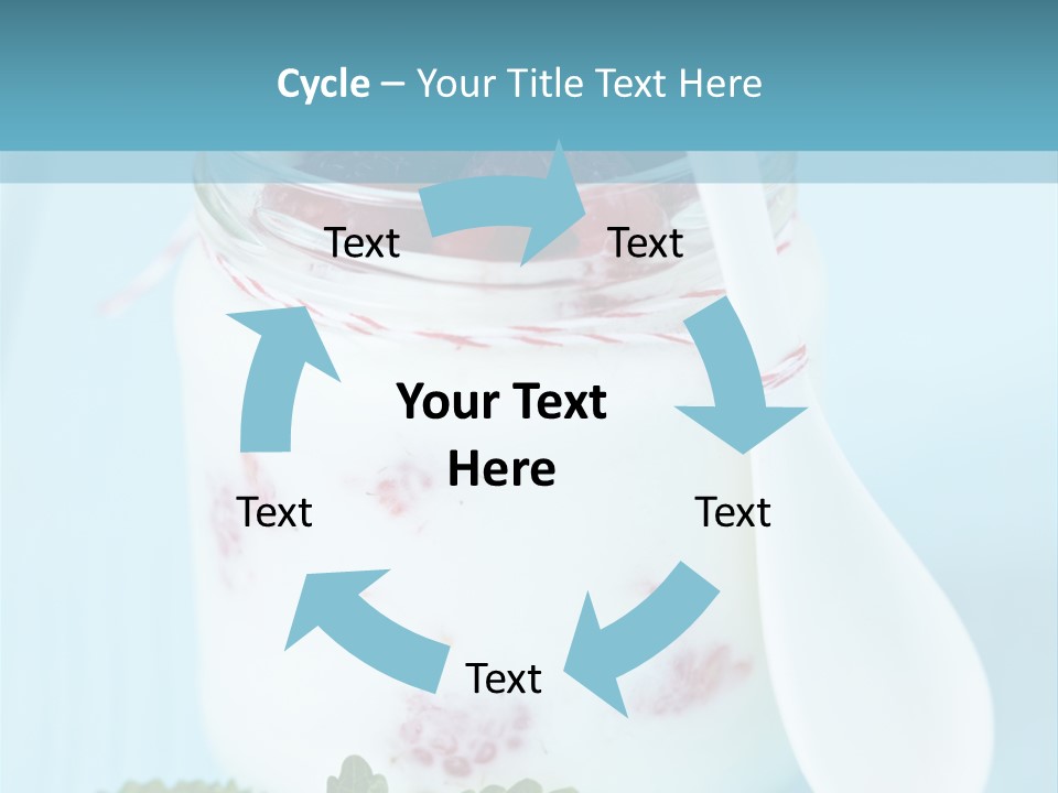 Single Calm Water PowerPoint Template
