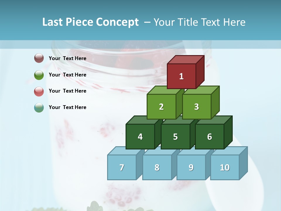 Single Calm Water PowerPoint Template