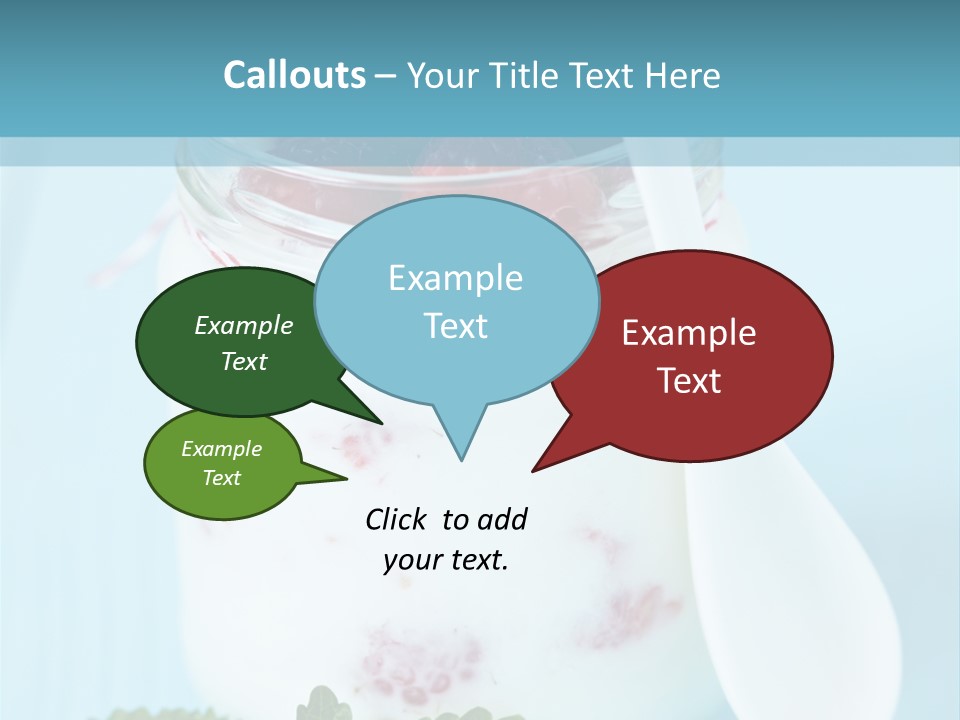 Single Calm Water PowerPoint Template