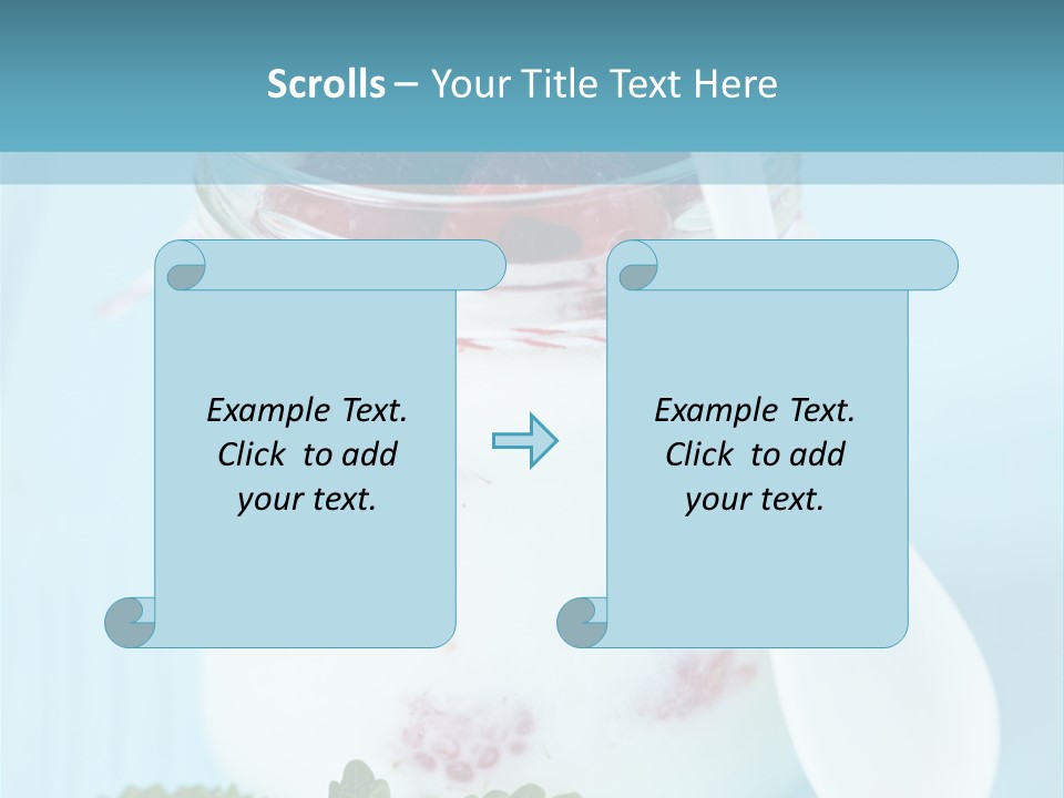 Single Calm Water PowerPoint Template