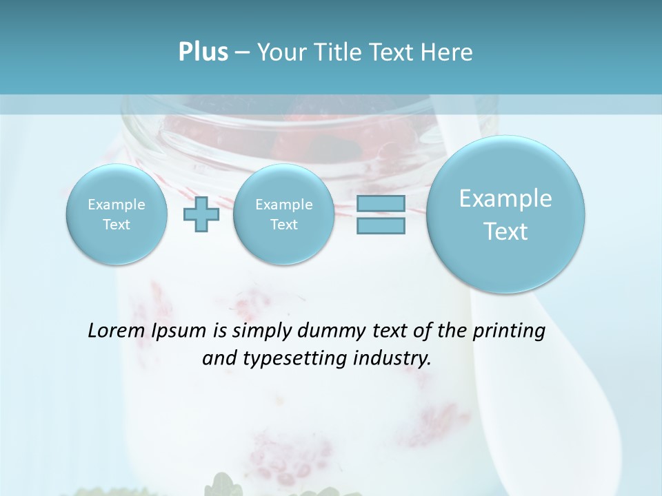 Single Calm Water PowerPoint Template
