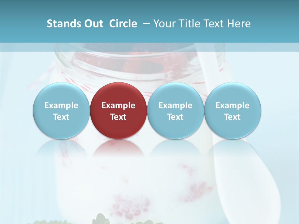 Single Calm Water PowerPoint Template