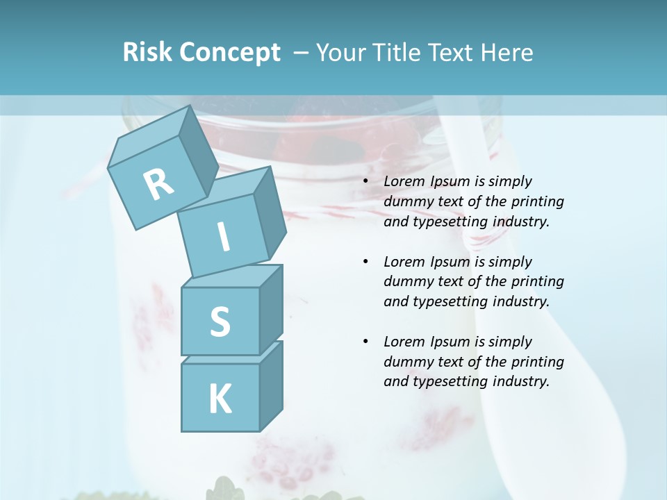 Single Calm Water PowerPoint Template