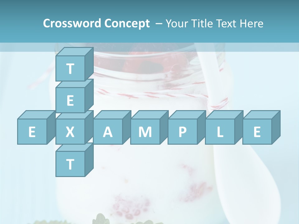 Single Calm Water PowerPoint Template