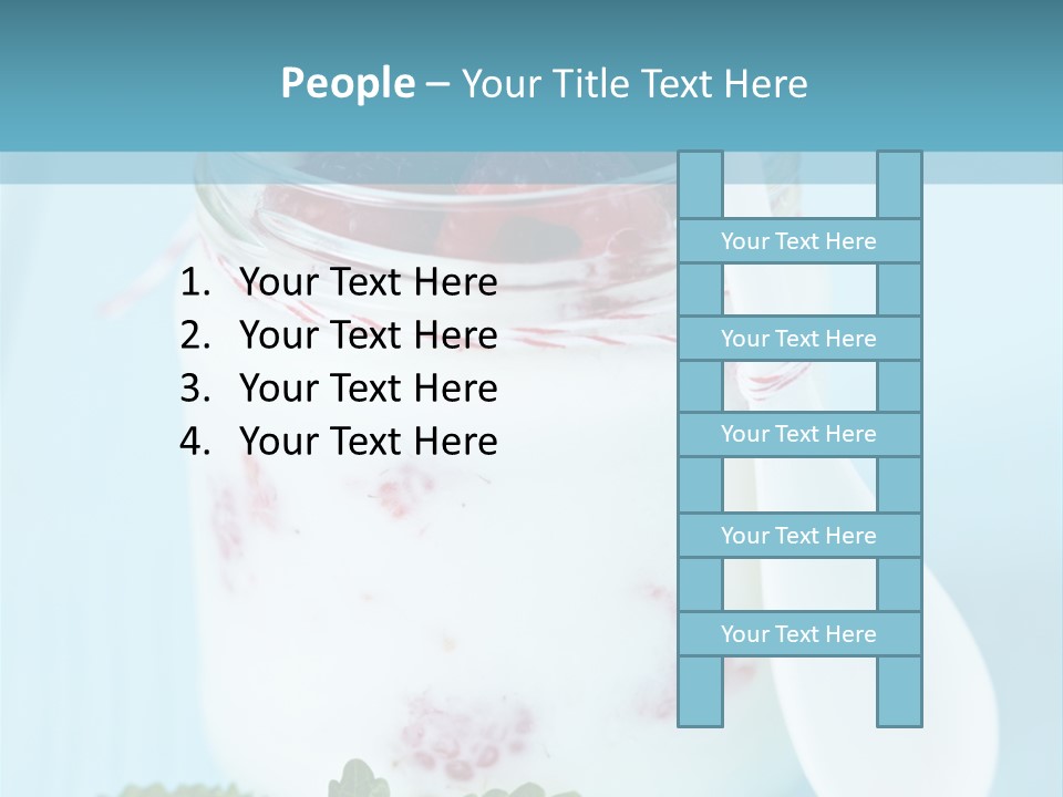 Single Calm Water PowerPoint Template