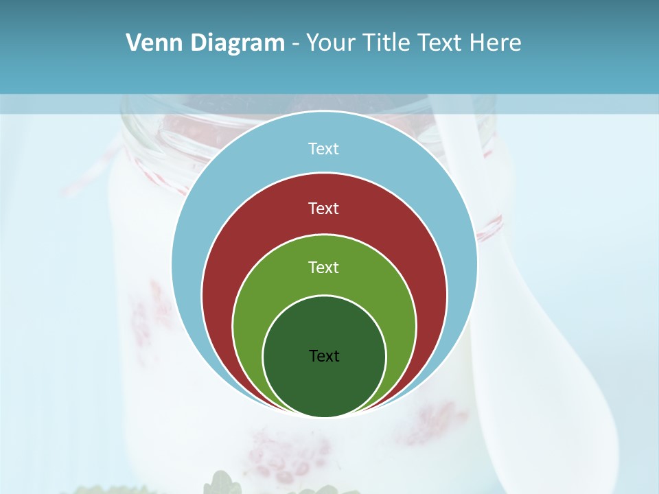 Single Calm Water PowerPoint Template