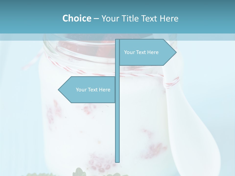 Single Calm Water PowerPoint Template