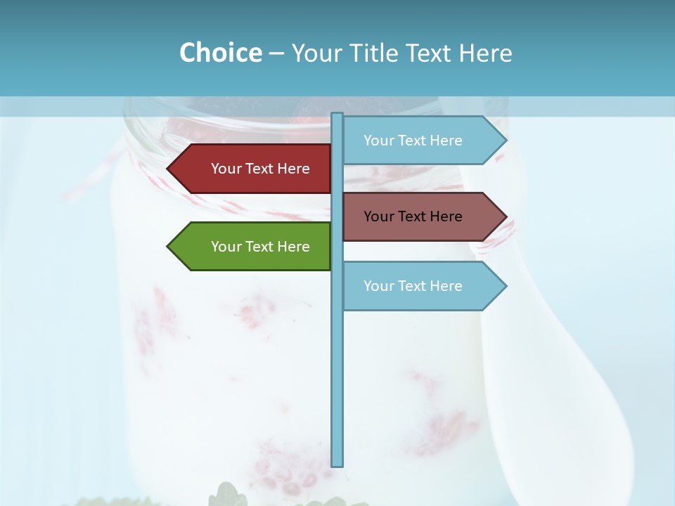 Single Calm Water PowerPoint Template