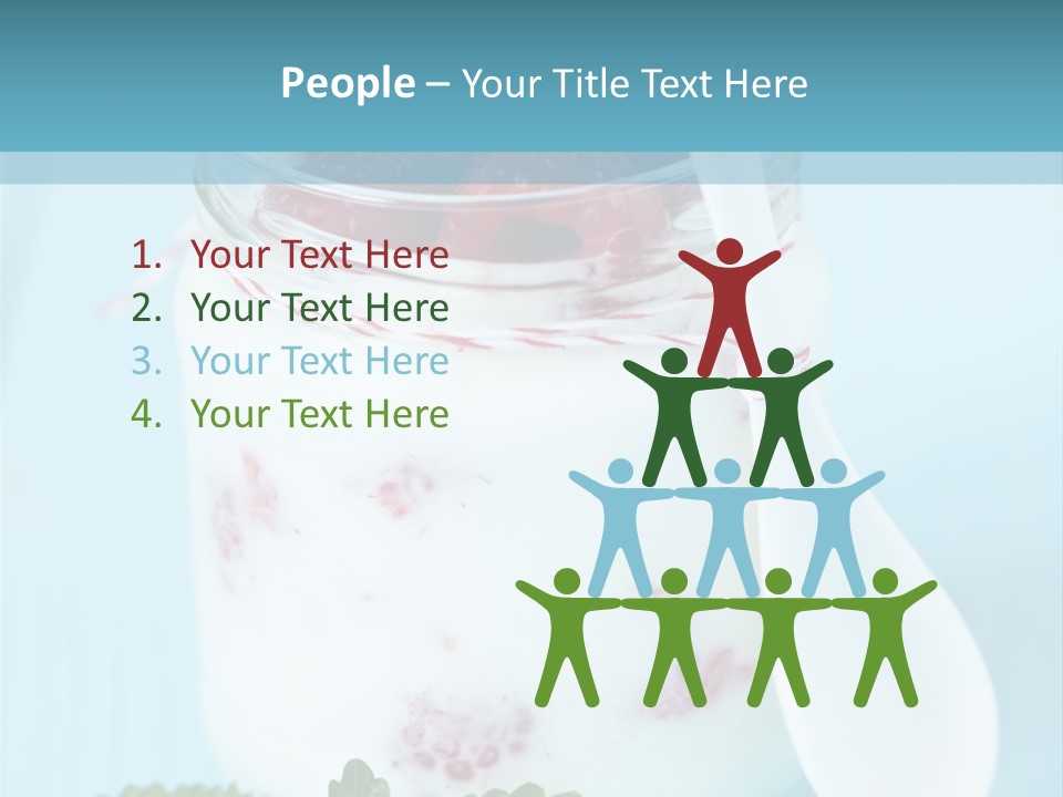 Single Calm Water PowerPoint Template