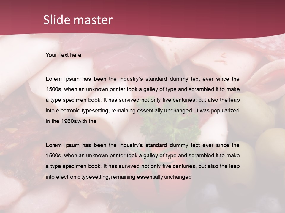 Retirement Sunrise Coast PowerPoint Template