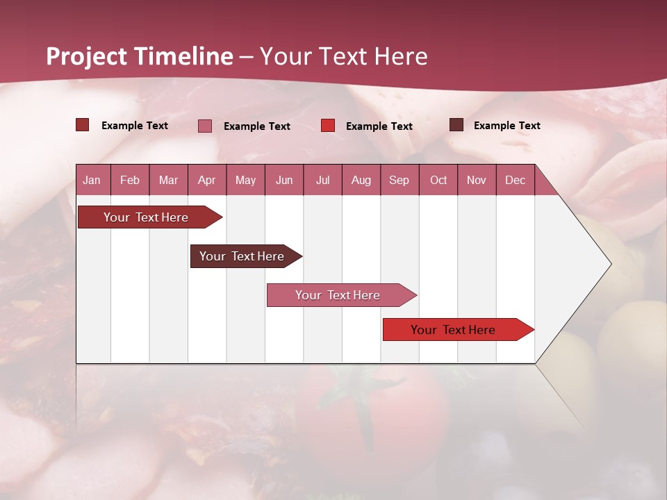 Retirement Sunrise Coast PowerPoint Template