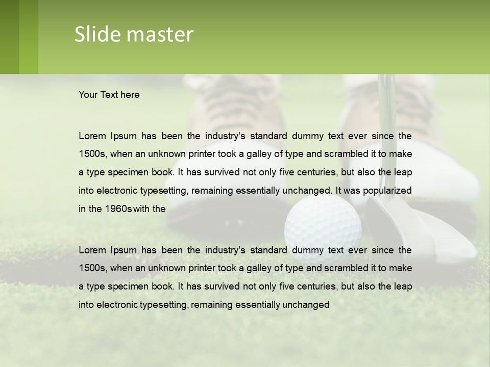 Old Senior Retirement PowerPoint Template