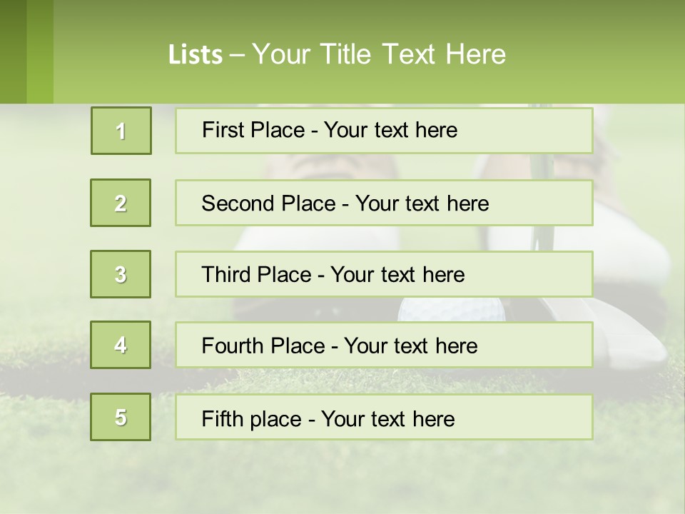 Old Senior Retirement PowerPoint Template