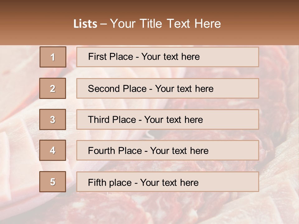 Pensioner Family Water PowerPoint Template