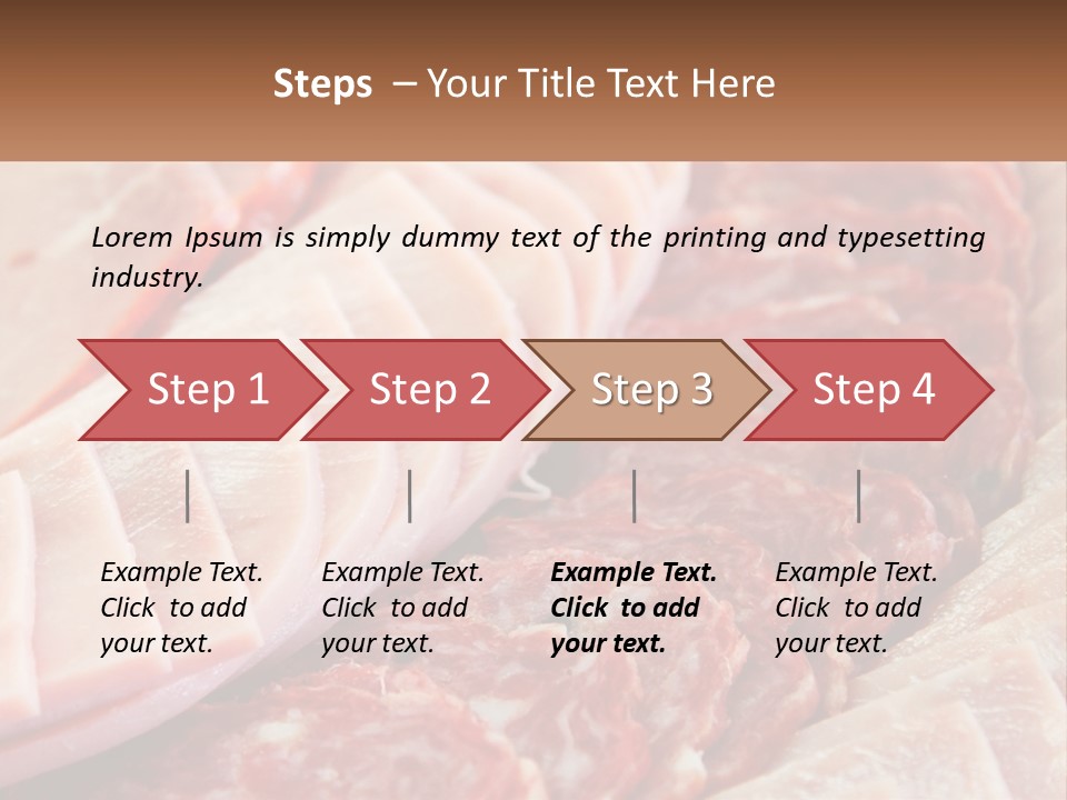 Pensioner Family Water PowerPoint Template