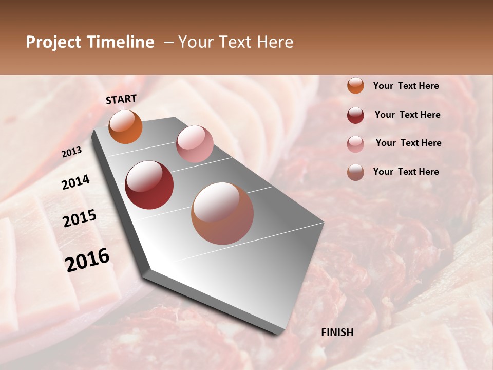 Pensioner Family Water PowerPoint Template