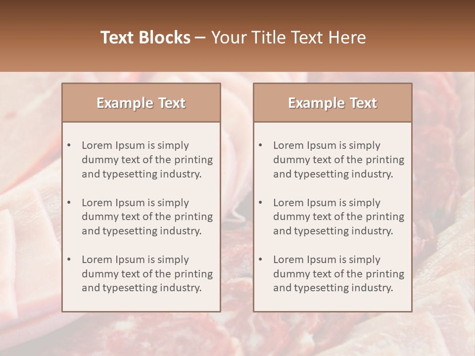 Pensioner Family Water PowerPoint Template