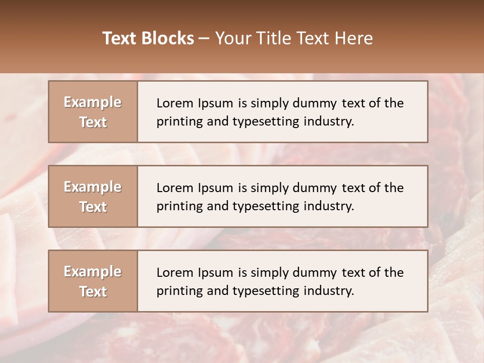 Pensioner Family Water PowerPoint Template