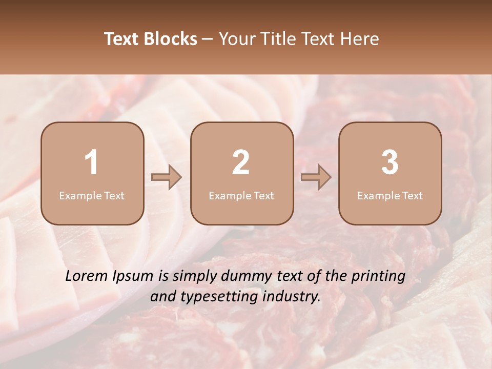 Pensioner Family Water PowerPoint Template