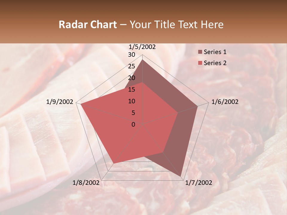 Pensioner Family Water PowerPoint Template