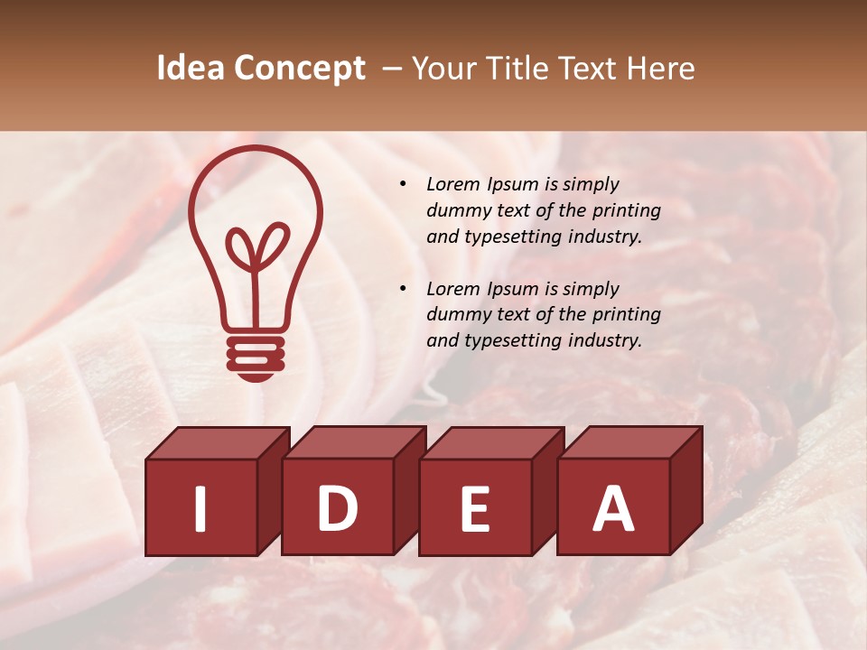 Pensioner Family Water PowerPoint Template