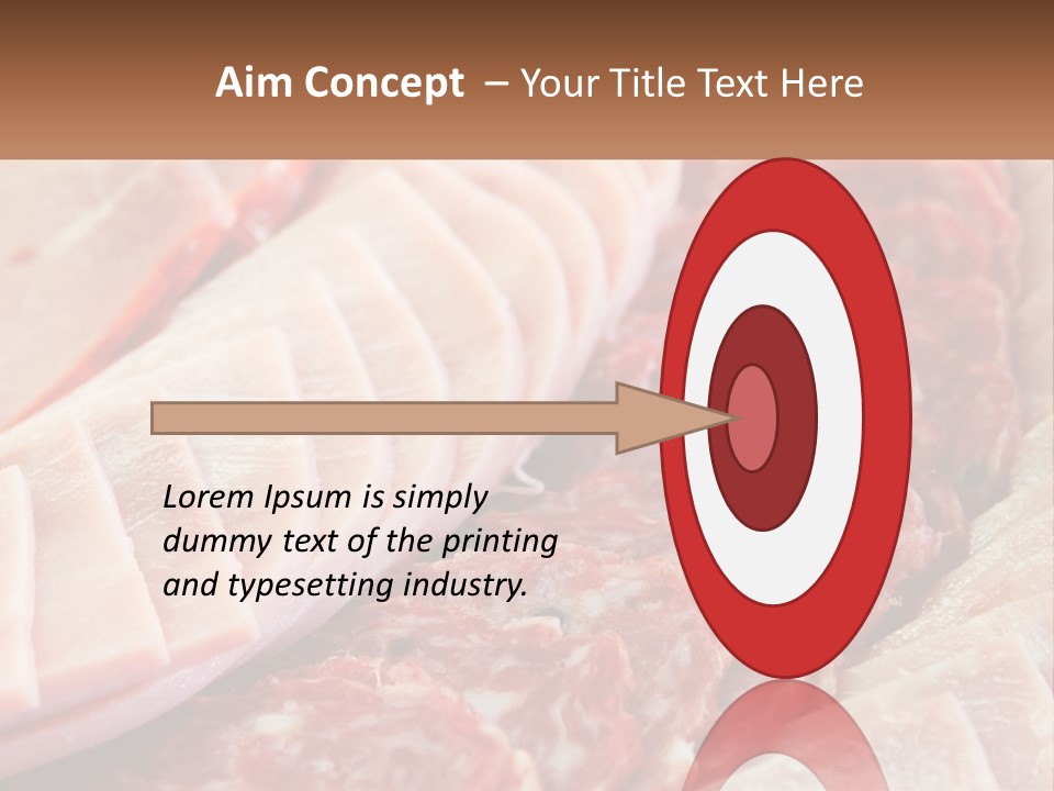 Pensioner Family Water PowerPoint Template