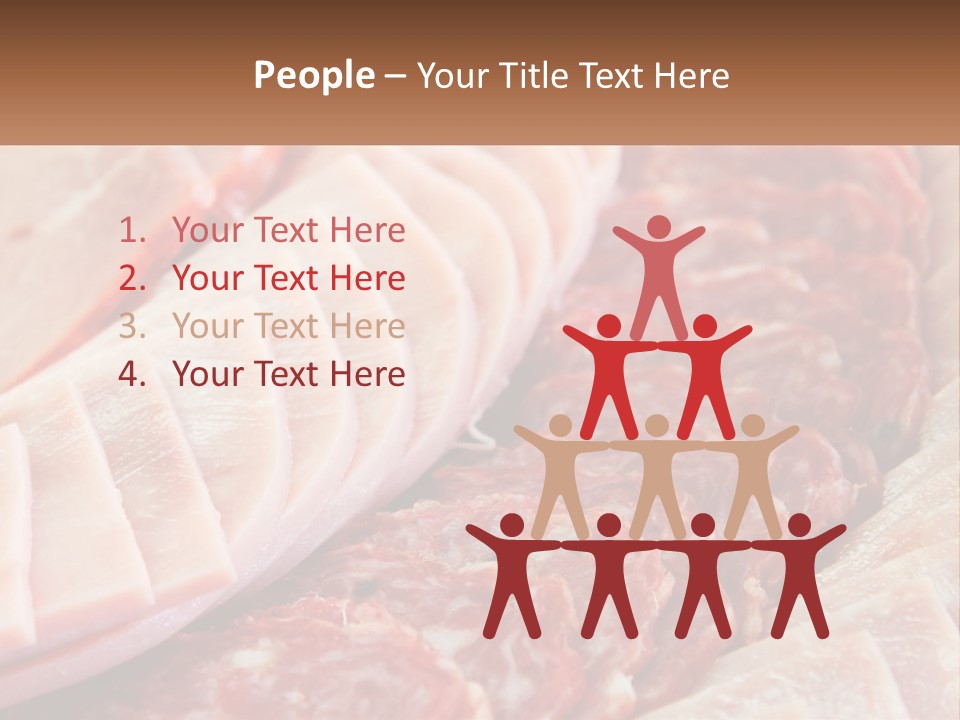 Pensioner Family Water PowerPoint Template