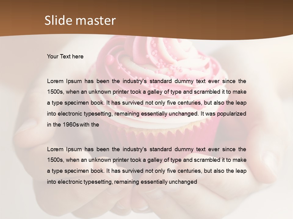 Parent Water Pensioner PowerPoint Template